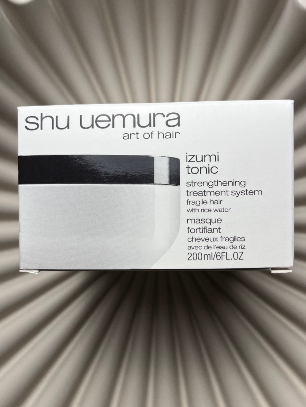 shu uemura  Izumi Tonic Rice Water Hair Mask New in Box